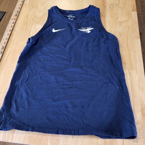 Nike Navy Blue Tank Eagle USA Small - Picture 1 of 6